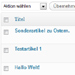 Wordpress | Beiträge in der Übersicht